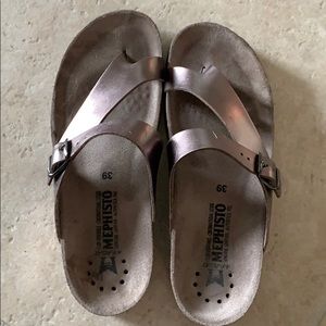 Mephisto Metallic sandals